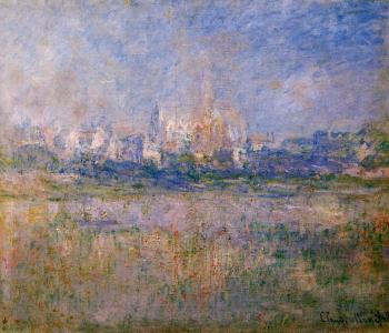 Claude Oscar Monet : Vetheuil in the Fog